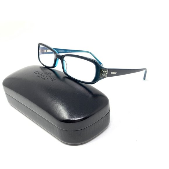 Coach Kitty 2016 Navy 50 []16 135 mm Eyeglass Frame with Case - Picture 2 of 10